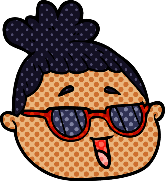 Bir insan tarafından çizilmiş bir kadın yüzü.