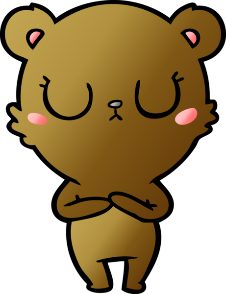 Bir insan tarafından çizilmiş bir çizgi film karakteri.