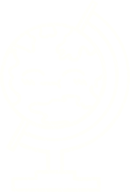 Bir insan tarafından çizilmiş Coğrafya Küre Tebeşiri