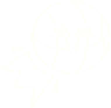 Bir insan tarafından çizilmiş basketbol tebeşiri.