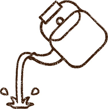 Bir insan tarafından çizilen Çaydanlık Kömürü Çizimi