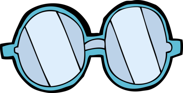 Bir insan tarafından çizilmiş çizgi film gözlükleri.