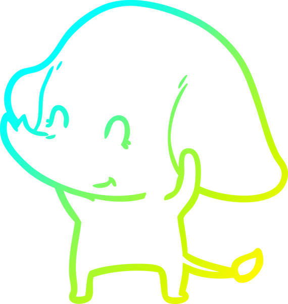 Bir insan tarafından çizilen soğuk eğim çizgisi