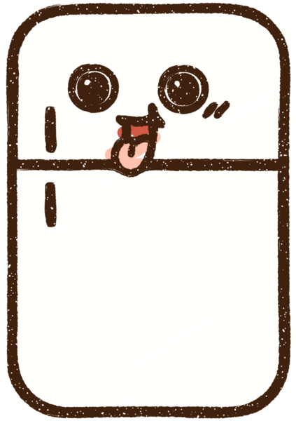 Bir insan tarafından çizilen Buzdolabı Tebeşiri