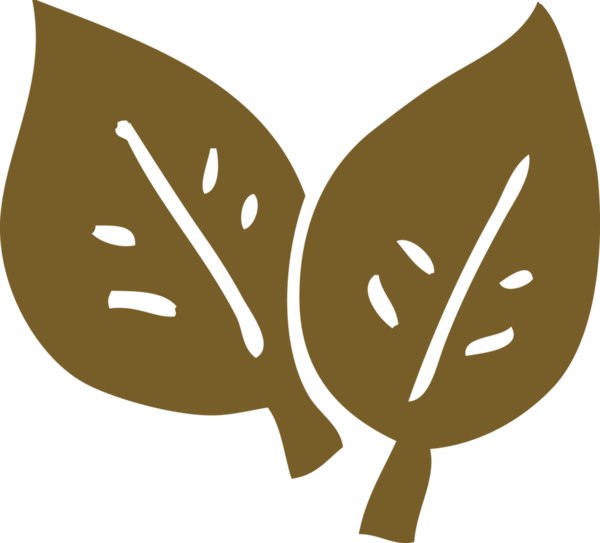 Bir insan tarafından çizilmiş sonbahar yapraklarını karala