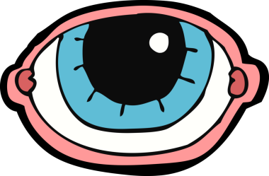 Bir insan tarafından çizilmiş bir çizgi film.