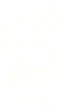 Bir insan tarafından çizilmiş Coğrafya Küre Tebeşiri