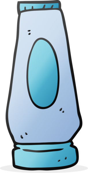 Bir insan tarafından çizilmiş el yapımı çizgi film losyonu.