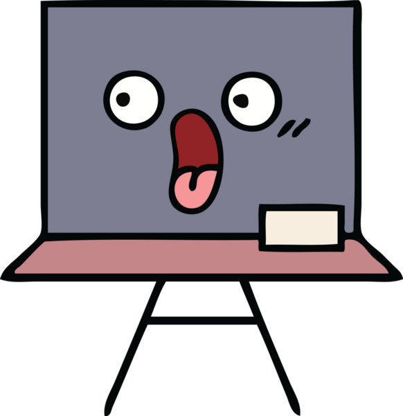 Bir insan tarafından çizilmiş güzel bir karikatür.