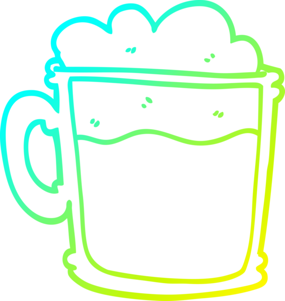 Bir insan tarafından çizilen böğürtlen kabının soğuk gradyan çizimi