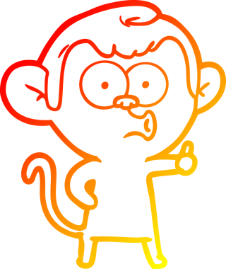 Bir insan tarafından çizilmiş sıcak çizgi çizgi çizgi çizimi.