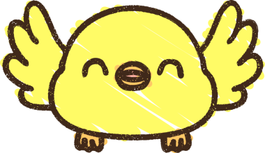 Bir insan tarafından çizilmiş Sevimli Piliç Tebeşiri