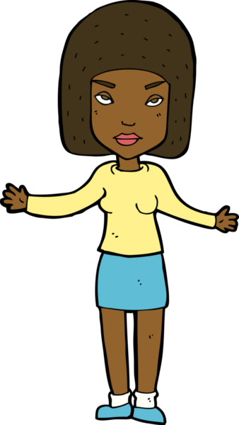 Bir insan tarafından çizilmiş bir karikatür.