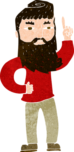 Bir insan tarafından çizilmiş bir fikri olan çizgi film adamı.