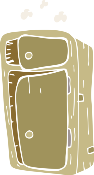 Bir insan tarafından çizilmiş karalama kabini.