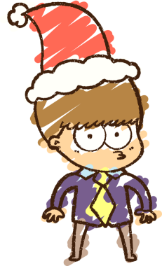 Bir insan tarafından çizilen Noel Adam Tebeşiri