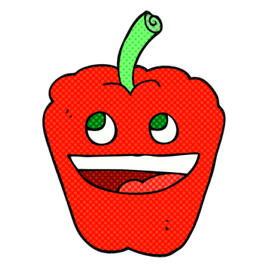 Bir insan tarafından çizilmiş karikatür tarzı karikatür.