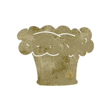 Bir insan tarafından çizilmiş bir somun ekmek.