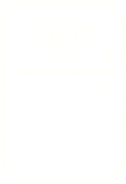 Bir insan tarafından çizilmiş buzdolabı tebeşiri