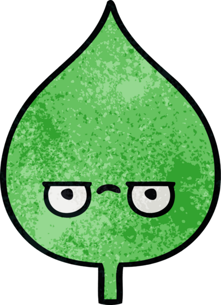 Bir insan tarafından çizilmiş dışavurumsal yaprağın grunge deseni.