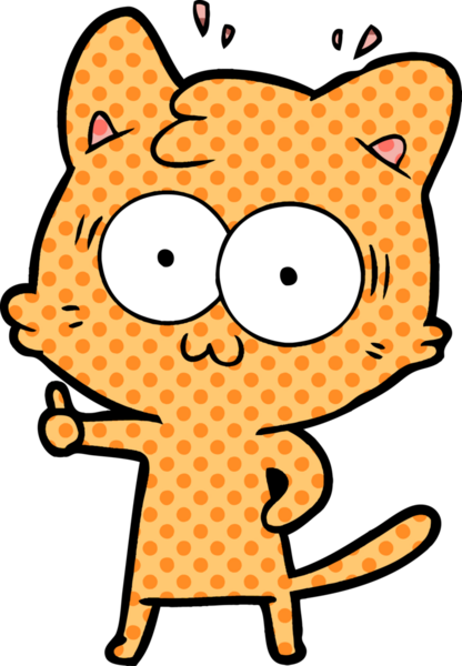 Bir insan tarafından çizilmiş bir çizgi film.