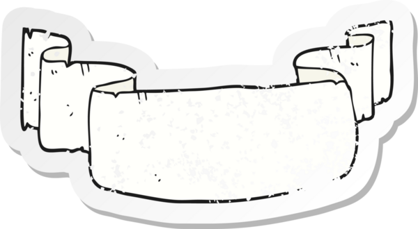 Bir insan tarafından çizilmiş bir karikatür afişinin gerilimli yapıştırması.