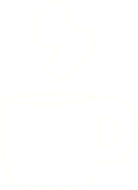 Bir insan tarafından çizilen Sıcak Kahve Tebeşiri