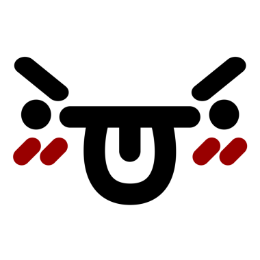 Bir insan tarafından çizilmiş kızgın yüz simgesi