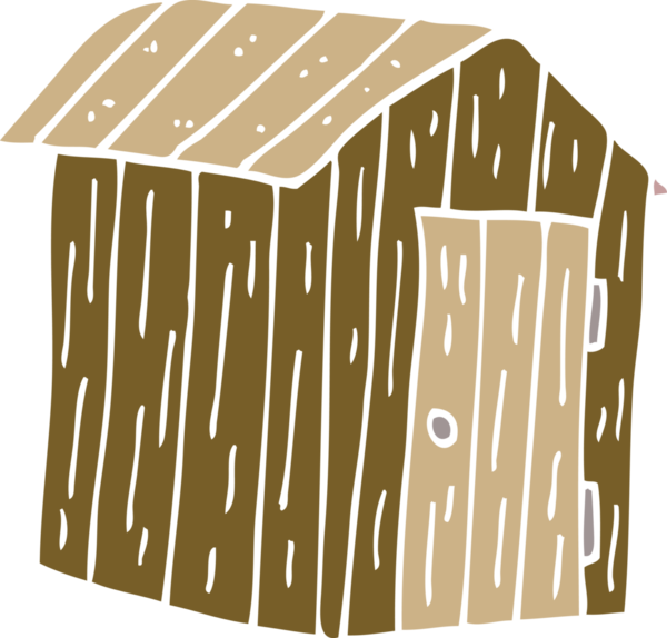 Bir insan tarafından çizilmiş ahşap ahşap bir çizgi film.