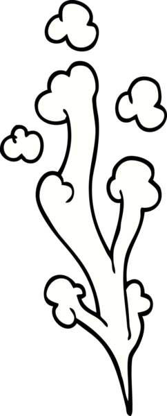 Bir insan tarafından çizilmiş karikatür rüzgarı.