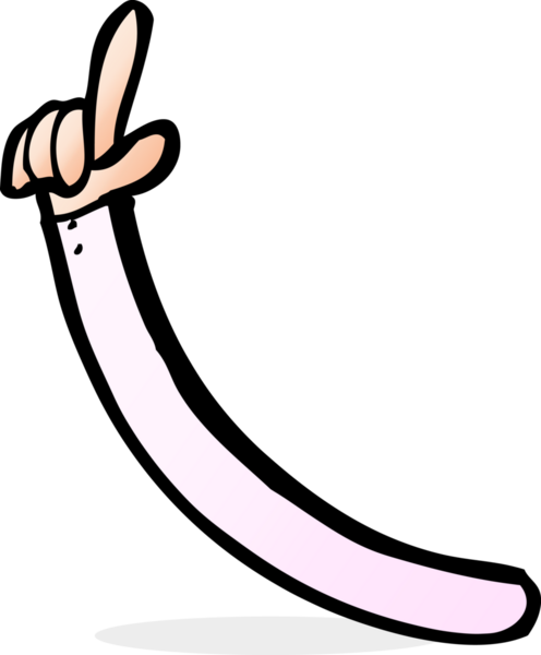 Bir insan tarafından çizilmiş bir çizgi film.