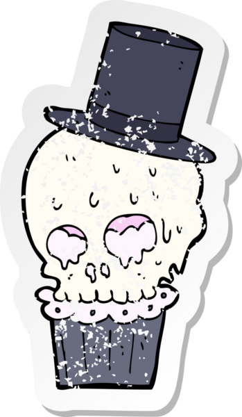 Bir insan tarafından çizilmiş ürkütücü bir çizgi filmin gerilimli yapıştırması.