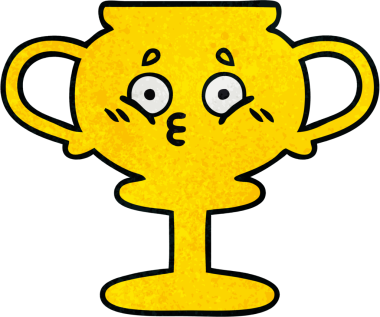 Bir insan tarafından çizilmiş eski grunge desenli bir kupa.