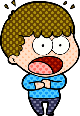 Bir insan tarafından çizilmiş bir karikatür.