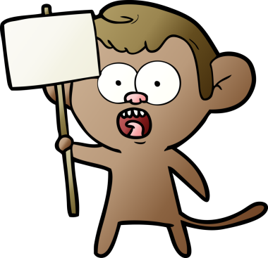 Bir insan tarafından çizilmiş bir karikatür.