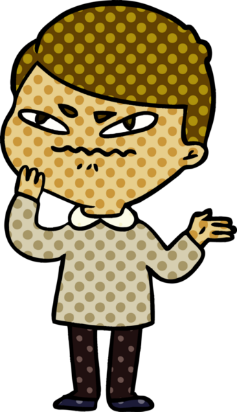 Bir insan tarafından çizilmiş kızgın bir adam.