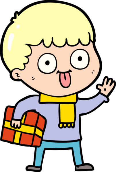 Bir insan tarafından çizilmiş çizgi film adamı.