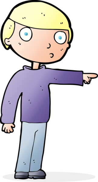 Bir insan tarafından çizilmiş çizgi filmci.