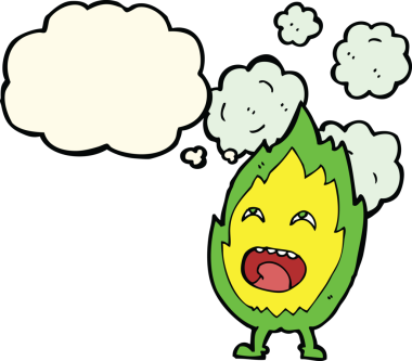 Düşünce baloncuğu insan tarafından çizilmiş çizgi film karakteri.