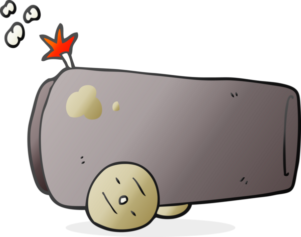 Bir insan tarafından çizilmiş serbest çizim karikatür topu