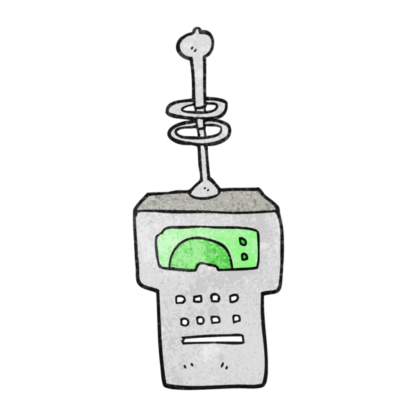 Bir insan tarafından çizilmiş el yazısı desenli fütüristik tarayıcı.