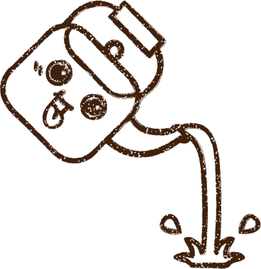 Bir insan tarafından çizilen Çaydanlık Kömürü Çizimi