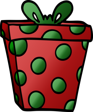 Bir insan tarafından çizilmiş karalama hediyesi.