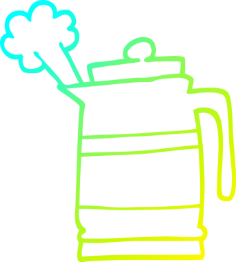 Bir insan tarafından çizilmiş bir karikatür çizimi.