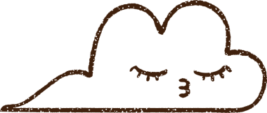 Bir insan tarafından çizilmiş bulut kömürü çizimi