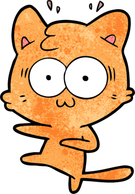 Bir insan tarafından çizilmiş bir çizgi film.