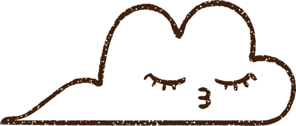 Bir insan tarafından çizilmiş bulut kömürü çizimi