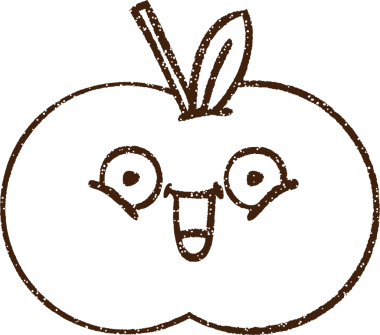 Elma Kömürü Bir insan tarafından çizilmiş