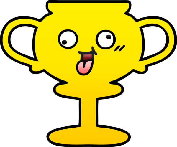 Bir insan tarafından çizilmiş bir kupanın gölgelenmiş karikatürü