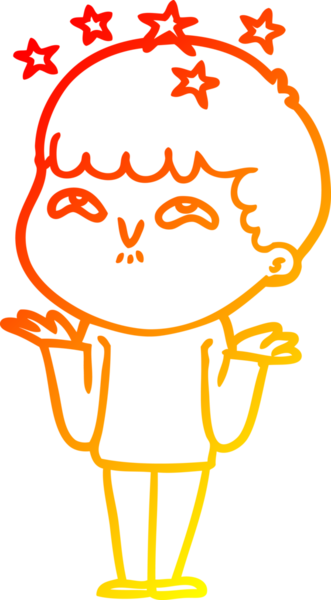 İnsan tarafından çizilmiş bir çizgi film karakteri.